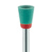 Polisher, Diamond Impregnated, For Porcelain, Green / Orange, Cup, 6mm, Pre-Polishing (Coarse), RA - 9744G-060-RA-GR / O - Avtec Dental
