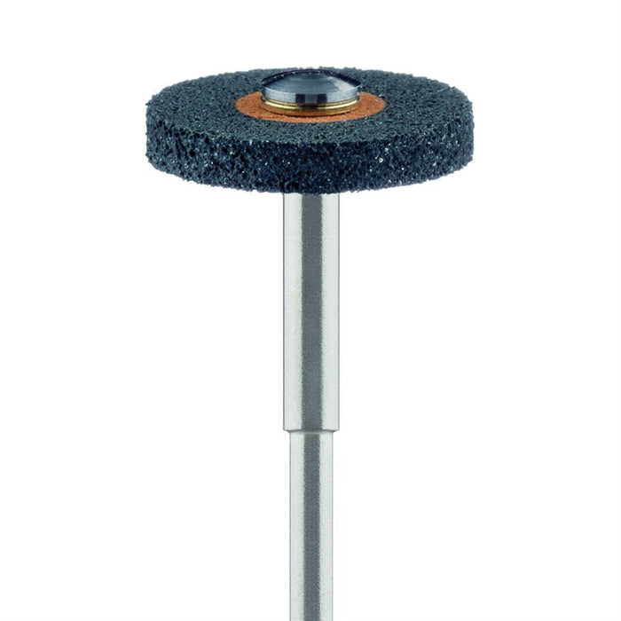 Polisher, Diamond Impregnated, For Porcelain, Black / Orange, Wheel, 17mm Ø, Pre-Polishing (Super Coarse), HP - 9752H-170-HP-BLK / O - Avtec Dental