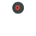 Polisher, Diamond Impregnated, For Porcelain, Black / Orange, Wheel, 17mm Ø, Pre-Polishing (Super Coarse), UNM - 9752H-170-UNM-GR / O - Avtec Dental