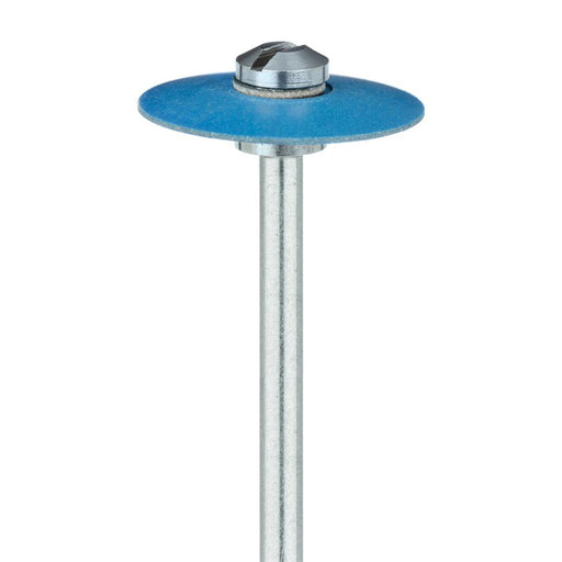 Polisher, Diamond Impregnated, For Porcelain, Blue, Wheel, 15mm Ø, Polishing (Medium), HP - 9753M-150-HP-BL - Avtec Dental