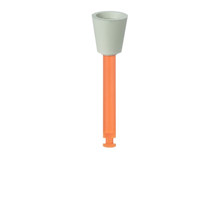 Polisher, Composite Singles, Beige, Cup, 6mm Ø, High Shine Polishing (Fine), RA - 9756F-060-RA - Avtec Dental