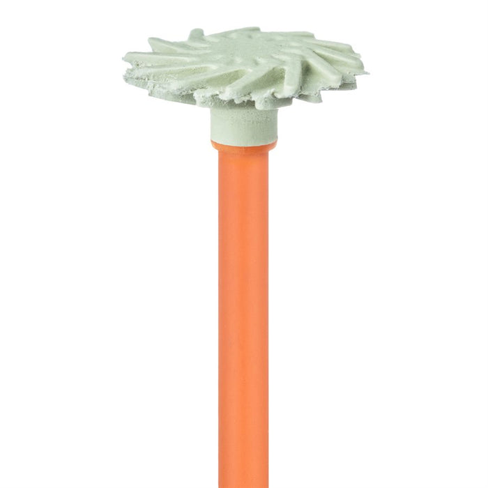 Polisher, Composite Singles, Beige, Twist, 11mm Ø, High Shine Polishing (Fine), RA - 9757F-110-RA - Avtec Dental