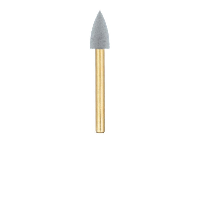 Polisher, Grey, Flame, 3mm Ø, Highly-Filled Composites, High Shine Polishing, FG - 9767F-030-FG - Avtec Dental