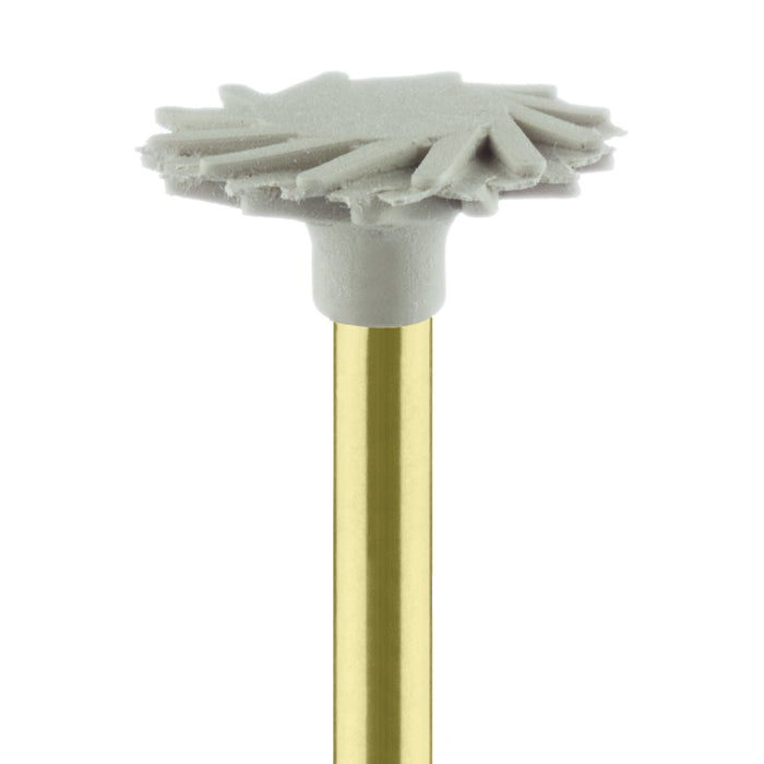Polisher, Beige, Twist Composite, 10mm Ø, High Shine Polishing, RA - 9769F-100-RA - Avtec Dental