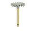 Polisher, Beige, Twist Composite, 14mm Ø, High Shine Polishing, RA - 9769F-140-RA - Avtec Dental