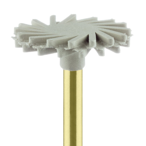 Polisher, Beige, Twist Composite, 14mm Ø, High Shine Polishing, RA - 9769F-140-RA - Avtec Dental