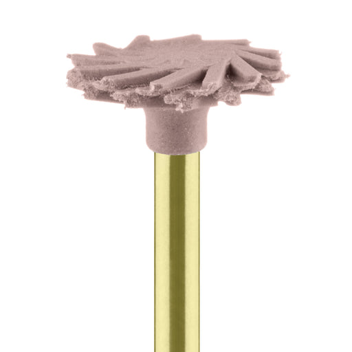 Polisher, Pink, Twist Composite, 10mm Ø, Pre-Polish, RA - 9769M-100-RA - Avtec Dental