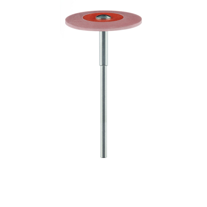 Polisher, Diamond Impregnated, For Porcelain, Red / Orange, Knife Edge, 26mm Ø, High Shine Polishing (Fine), HP - 9770F-260-HP-R / O - Avtec Dental