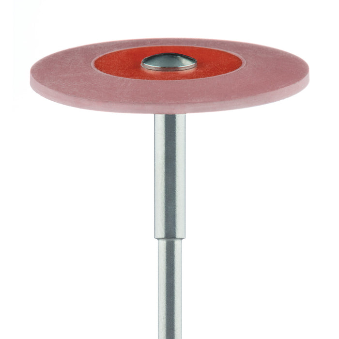 Polisher, Diamond Impregnated, For Porcelain, Red / Orange, Knife Edge, 26mm Ø, High Shine Polishing (Fine), HP - 9770F-260-HP-R / O - Avtec Dental