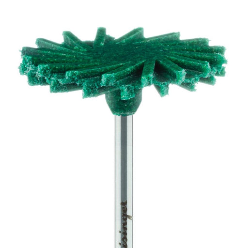 Polisher, Diamond Impregnated, For Porcelain, Green, Twist, 26mm Ø, Pre-Polishing (Coarse), HP - 9771G-260-HP - Avtec Dental