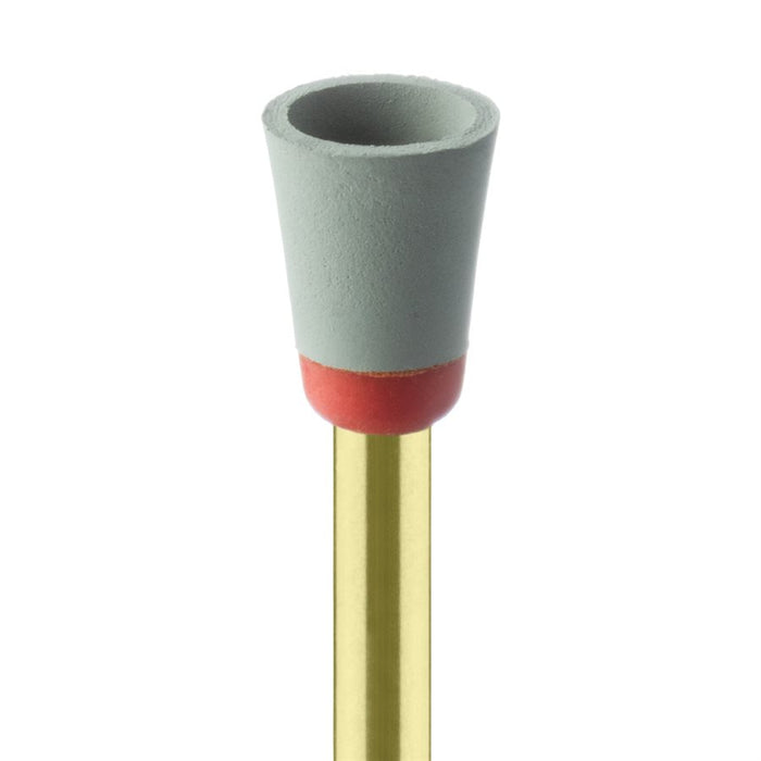 Polisher, Composite, Grey / Orange, Cup, 6mm Ø, RA - 9781-060-RA - Avtec Dental