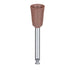 Polisher, Universal Polishing System, Brown, Cup, 6mm Ø, Pre-Polishing, RA - 9980V-060-RA-BRN - Avtec Dental