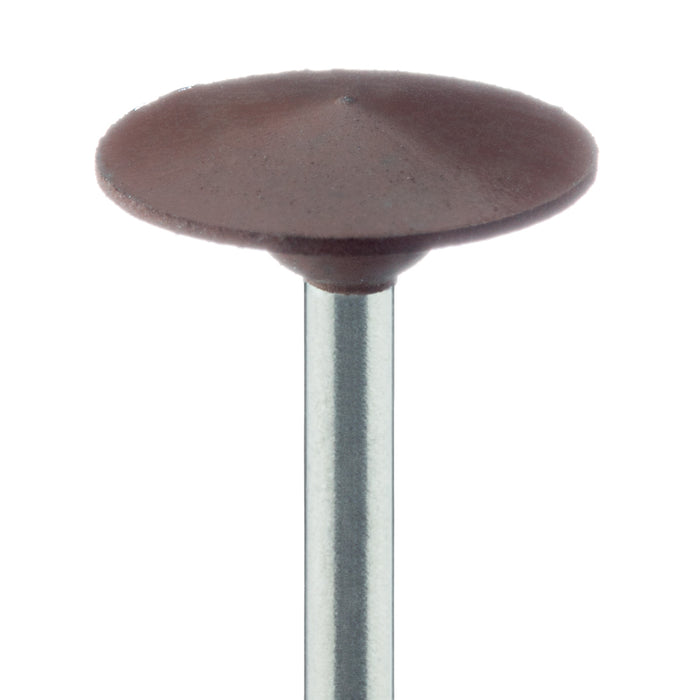 Brown, Saucer, Pre-polish, RA OBS - 9982V-120-RA-BRN - Avtec Dental