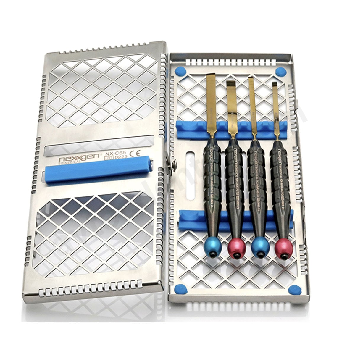 Millimeter Marked Bone Chisel Kit Avtec Dental