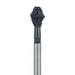 Black Cobra Diamond Bur, Barrel, 3.3mm Ø, Super Coarse, FG - B811-033-FG - Avtec Dental