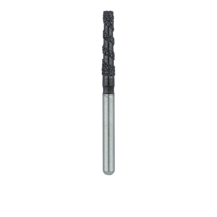 Black Cobra Diamond Bur, Flat End Taper, 1.8mm Ø, Super Coarse, FG - B847-018-FG - Avtec Dental