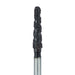 Black Cobra Diamond Bur, Round End Taper, 1.8mm Ø, Super Coarse, FG - B850-018-FG - Avtec Dental