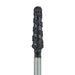 Black Cobra Diamond Bur, Round End Taper, 2.1mm Ø, Super Coarse, FG - B850-021-FG - Avtec Dental
