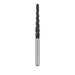 Black Cobra Diamond Bur, Round End Taper, 1.6mm Ø, Super Coarse, FG - B852-016-FG - Avtec Dental