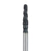 Black Cobra Diamond Bur, Round End Taper, 1.6mm Ø, Super Coarse, FG - B855-016-FG - Avtec Dental