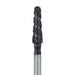 Black Cobra Diamond Bur, Round End Taper, 2.1mm Ø, Super Coarse, FG - B855-021-FG - Avtec Dental