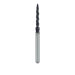 Black Cobra Diamond Bur, Flame, 1.2mm Ø, Super Coarse, FG - B862-012-FG - Avtec Dental