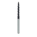 Black Cobra Diamond Bur, Thin Flame, 1.4mm Ø, Super Coarse, FG - B863-014-FG - Avtec Dental