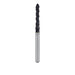 Black Cobra Diamond Bur, Long Torpedo, 1.4mm Ø, Super Coarse, FG - B868-014-FG - Avtec Dental