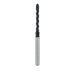 Black Cobra Diamond Bur, Straight Bevel Tip, 1.2mm Ø, Super Coarse, FG  - B869-012-FG - Avtec Dental