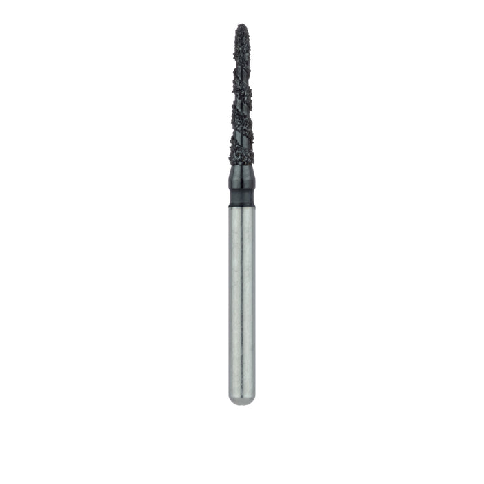 Black Cobra Diamond Bur, Modified Chamfer, 1.4mm Ø, Super Coarse, FG - B878-014-FG - Avtec Dental