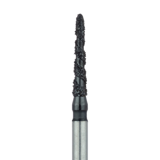 Black Cobra Diamond Bur, Modified Chamfer, 1.4mm Ø, Super Coarse, FG - B878-014-FG - Avtec Dental