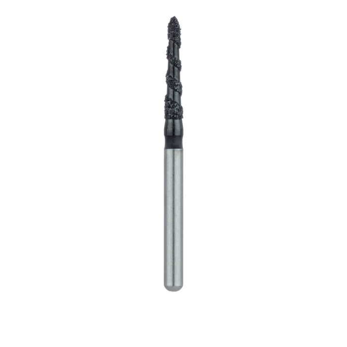 Black Cobra Diamond Bur, Modified Chamfer, 1.6mm Ø, Super Coarse, FG - B878-016-FG - Avtec Dental