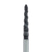 Black Cobra Diamond Bur, Modified Chamfer, 1.6mm Ø, Super Coarse, FG - B878-016-FG - Avtec Dental