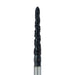 Black Cobra Diamond Bur, Long Modified Chamfer, 1.6mm Ø, Super Coarse, FG - B879-016-FG - Avtec Dental