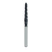 Black Cobra Diamond Bur, Long Modified Chamfer, 1.8mm Ø, Super Coarse, FG - B879-018-FG - Avtec Dental