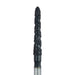 Black Cobra Diamond Bur, Long Modified Chamfer, 1.8mm Ø, Super Coarse, FG - B879-018-FG - Avtec Dental