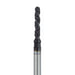 Black Cobra Diamond Bur, Round End Cylinder, 1.2mm Ø, Super Coarse, FG - B880-012-FG - Avtec Dental