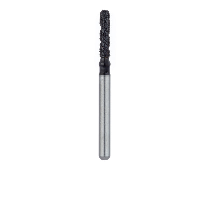 Black Cobra Diamond Bur, Round End Cylinder, 1.4mm Ø, Super Coarse, FG - B880-014-FG - Avtec Dental
