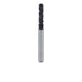Black Cobra Diamond Bur, Round End Cylinder, 1.4mm Ø, Super Coarse, FG - B880-014-FG - Avtec Dental