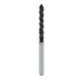 Black Cobra Diamond Bur, Long Pointed Tip Cylinder, 1.6mm Ø, Super Coarse, FG - B886-016-FG - Avtec Dental