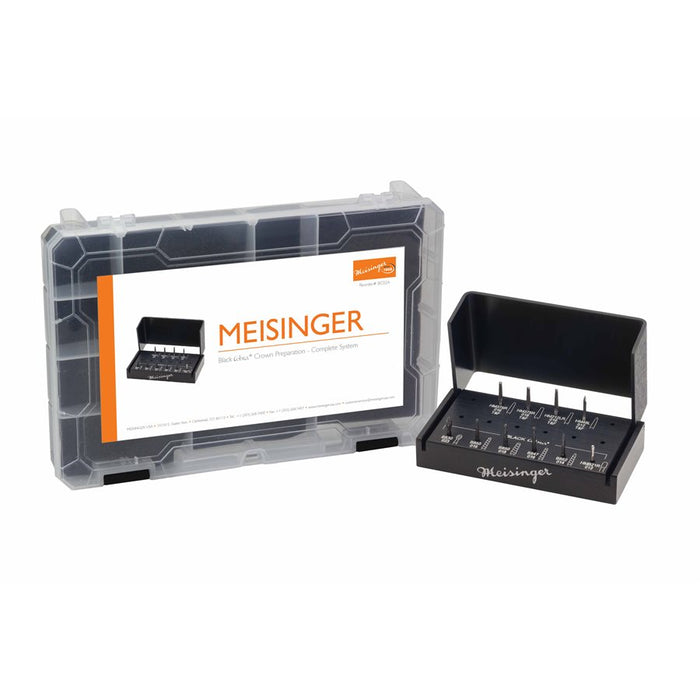 Black Cobra Crown Preparation Complete System - BC02A - Avtec Dental