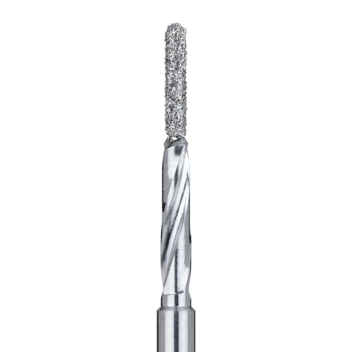 Surgery, Twist Drill Diamond Coated Tip, 1.3mm Ø, RAXL - BE001-030-RAXL - Avtec Dental