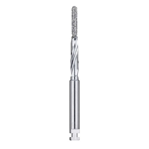 Surgery, Twist Drill Diamond Coated Tip, 1.3mm Ø, RAXL - BE001-030-RAXL - Avtec Dental