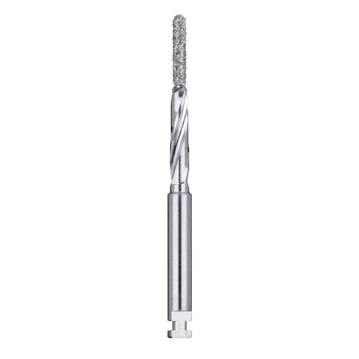 Surgery, Twist Drill Diamond Coated Tip, 1.3mm Ø, RAXL - BE001-030-RAXL - Avtec Dental