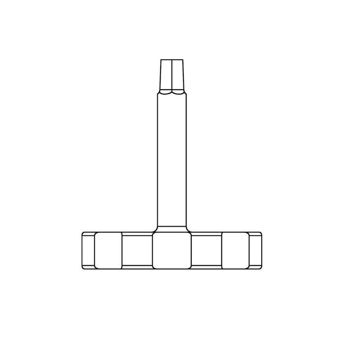 Surgery, Root Extraction Long Screw Driver - BE001230055 - Avtec Dental