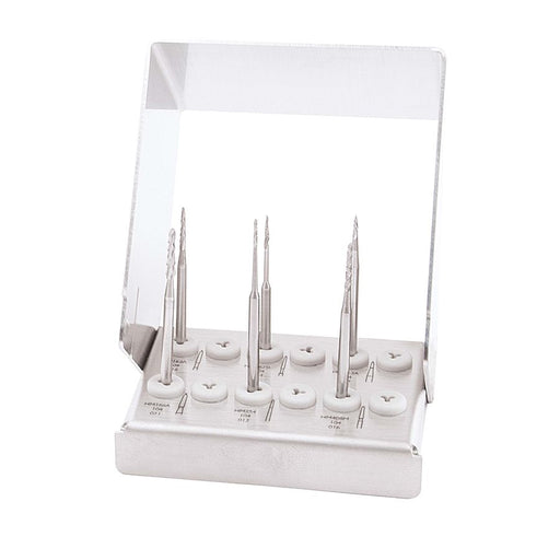 Surgical Kit 4 Conical Tungsten Carbide Burs - BSK04 - Avtec Dental