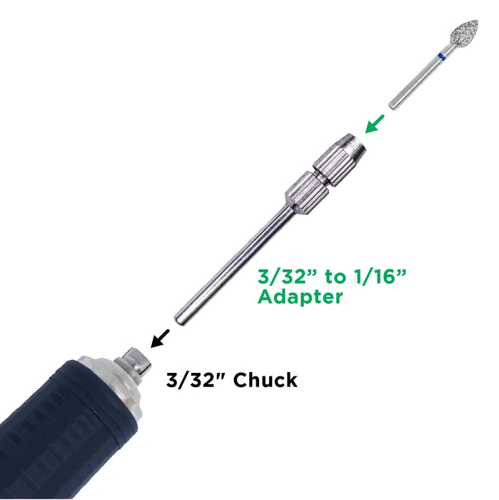 HP 3/32" to FG 1/16" Adapter