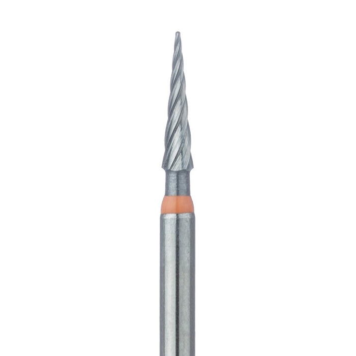 Trimming & Finishing Carbide Bur, Twist Finisher, 1.4mm Ø, ET6, Fine, FG - D0134-014-FG - Avtec Dental