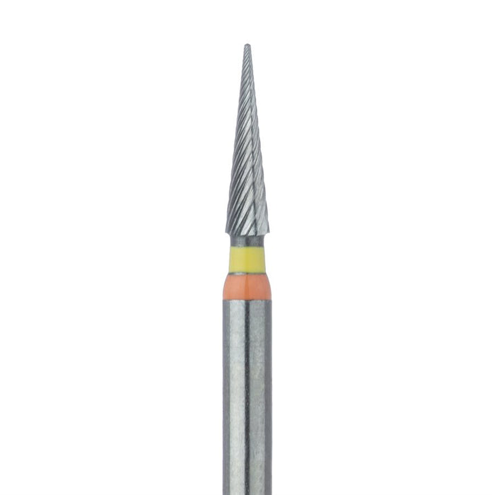 Trimming & Finishing Carbide Bur, Twist Finisher, 1.4mm Ø, ET6, Extra Fine, FG - D0134F-014-FG - Avtec Dental