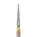 Trimming & Finishing Carbide Bur, Twist Finisher, 1.4mm Ø, ET9, Extra Fine, FG - D0135F-014-FG - Avtec Dental